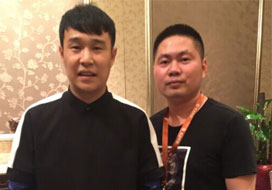 广州杏鑫与明星合影