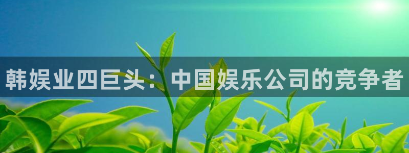 杏鑫娱乐：韩娱业四巨头：中国娱乐公司的竞争者